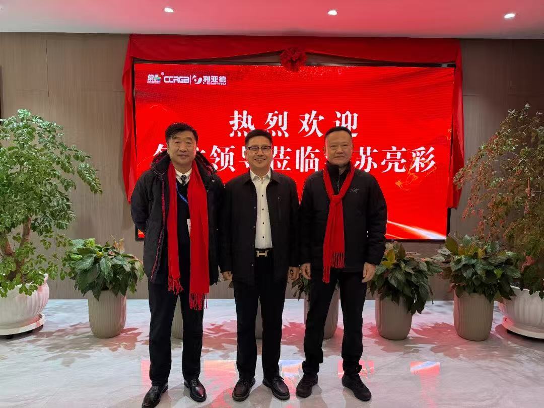 聚焦顯示新勢能｜行業專家蒞臨江蘇亮彩，共謀發展新引擎